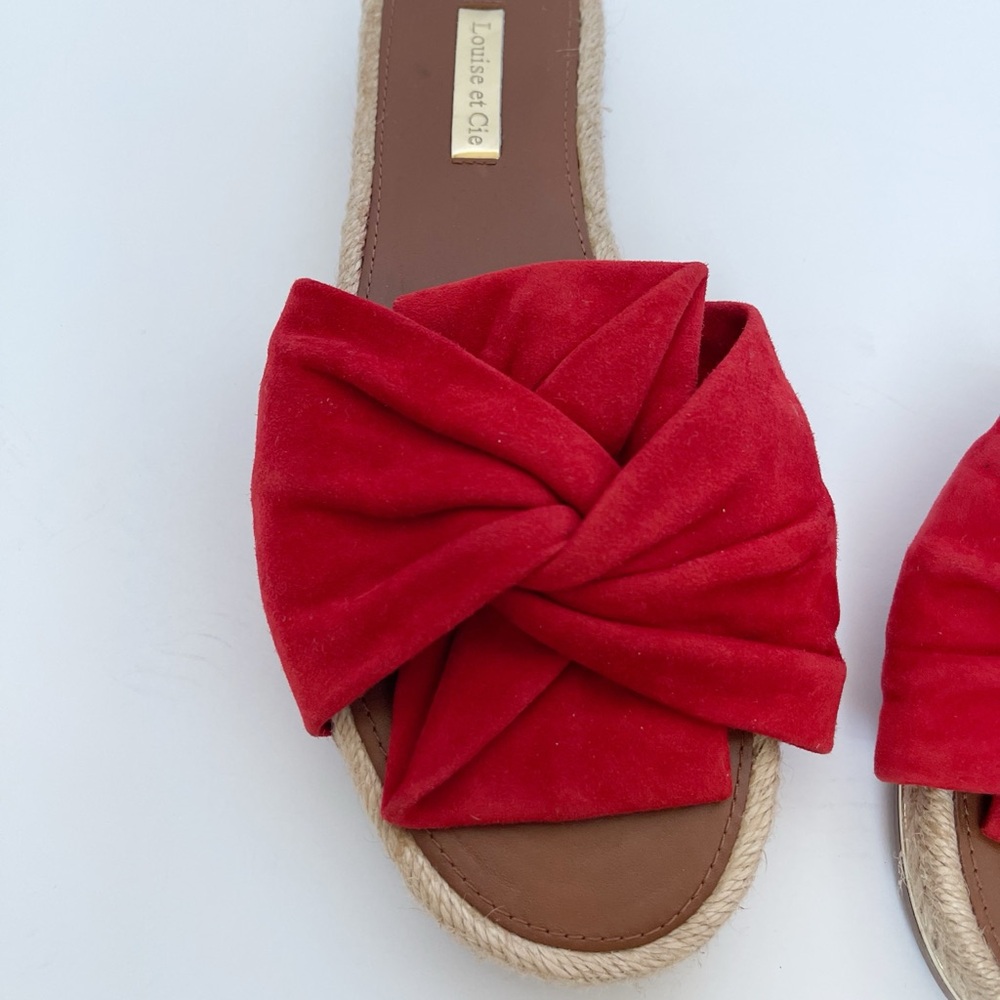Louise et Cie Red Sandals